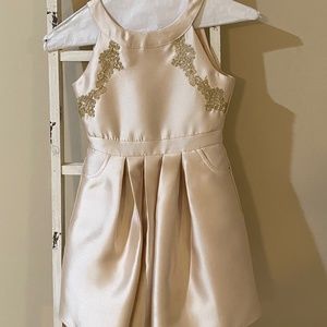 Champagne girls dress 7
